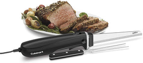 Cuisinart Electric Knife Set with Cutting Board easily carves through everything from meats