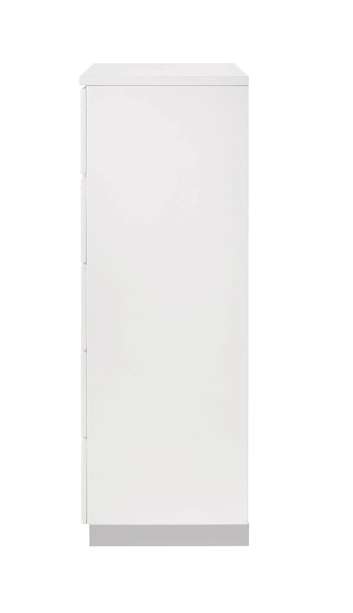 Felicity 5-Drawer Chest Glossy White - 203505 Pie's Variety Store