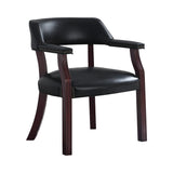 Office Chair With Nailhead Trim Blue