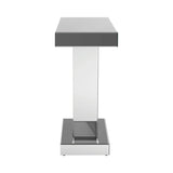 Rectangular Console Table Silver - 951786 Pie's Variety Store