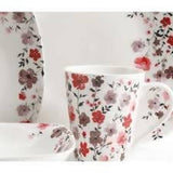 GIBSON HOME Rosetta 16pc Dinnerware Set - 08508117952 Pie's Variety Store