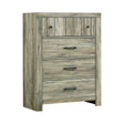 Adelaide 4-Drawer Chest Rustic Oak - 223105 Pie's Variety Store