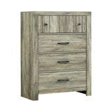 Adelaide 4-Drawer Chest Rustic Oak - 223105 Pie's Variety Store