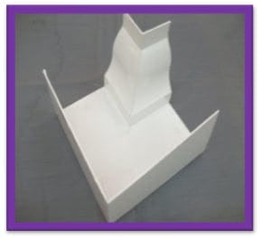 AMANCO Gutter Inside Angle - 352512 MEGA