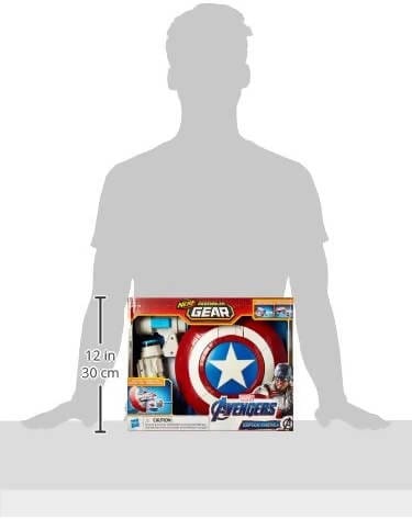 Marvel Avengers Captain America Nerf Assembler Gear - 630509750023 Pie's Variety Store