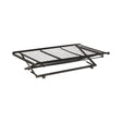 Pop Up Trundle Bed With Rollers Black - 1137 Pie's Variety Store