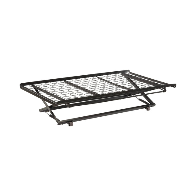 Pop Up Trundle Bed With Rollers Black - 1137 Pie's Variety Store