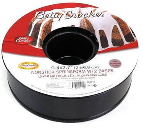 Betty Crocker Spring Form Pan with 2 Bases - BC1040 Pie's Variety Store