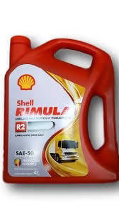 SHELL RIMULA R2 Heavy Duty Diesel Engine Oil 4 liter Bottle - 02140040602 Pie's Variety Store