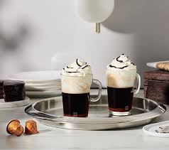 Nespresso Buenos Aires Lungo Coffee Capsules is a fragrant and balanced blend of washed Colombian Arabica that adds delicate fruit acidity and lightly fried Ugandan Robusta that adds malty cereals and sweet notes of popcorn to the mix - NESC-135-0296 Pie's Variety Store