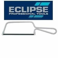 Eclipse 6" Junior Hacksaw with Epoxy Coated Steel Frame. 0.25" Thickness
