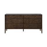 Lompoc 6-Drawer Rectangular Dresser Ash Brown - 204563 Pie's Variety Store
