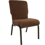 Advantage Maroon Church Chair with Book Rack 20.5 in. Wide [PCHT-104-BR] Pie's Variety Store