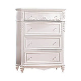 Caroline 4-Drawer Rectangular Chest White - 400725 Pie's Variety Store