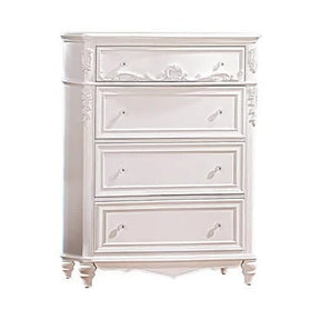 Caroline 4-Drawer Rectangular Chest White - 400725 Pie's Variety Store