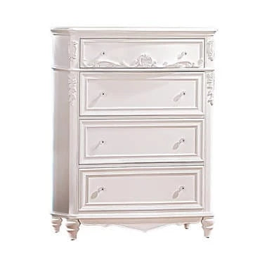 Caroline 4-Drawer Rectangular Chest White - 400725 Pie's Variety Store