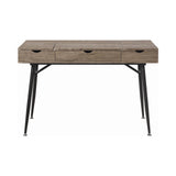 Raine 1-Drawer Writing Desk Rustic Driftwood - 801935 Pie's Variety Store