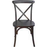Advantage Dark Driftwood X-Back Chair [X-BACK-BURDRIFT] Pie's Variety Store