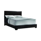 Conner Eastern King Upholstered Panel Bed Dark Brown - 300261KE Pie's Variety Store
