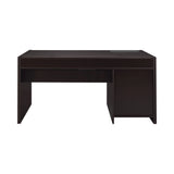 Halston 3-Drawer Connect-It Office Desk Cappuccino - 800982 Pie's Variety Store