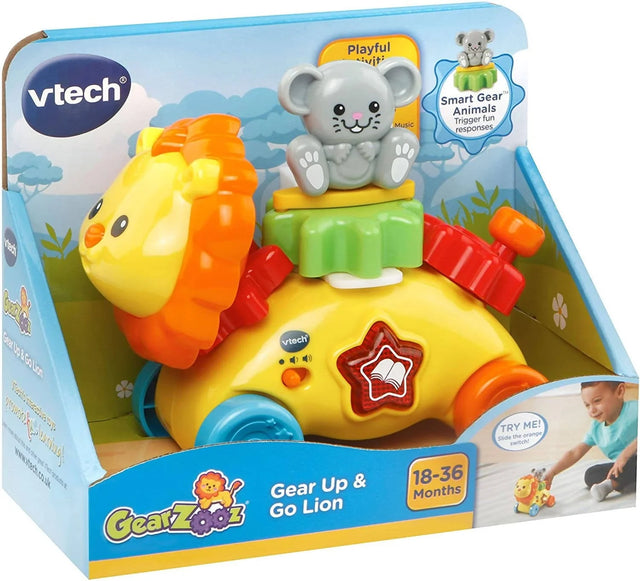 Vtech: Gearzooz - Gear Up & Go Lion - 80-175603 Pie's Variety Store