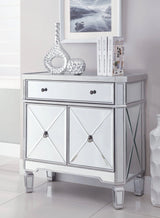2-Door Wine Cabinet Clear Mirror - 102596 Pie's Variety Store