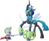 My Little Pony Guardians of Harmony Queen Chrysalis V. Spike The Dragon Figure - PN00001402 Pie's Variety Store