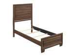 Brandon Twin Panel Bed Medium Warm Brown - 205321T Pie's Variety Store