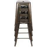 24" High Metal Counter-Height