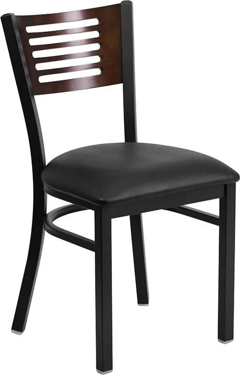  Black Vinyl Seat [XU-DG-6G5B-WAL-BLKV-GG] Pie's Variety Store