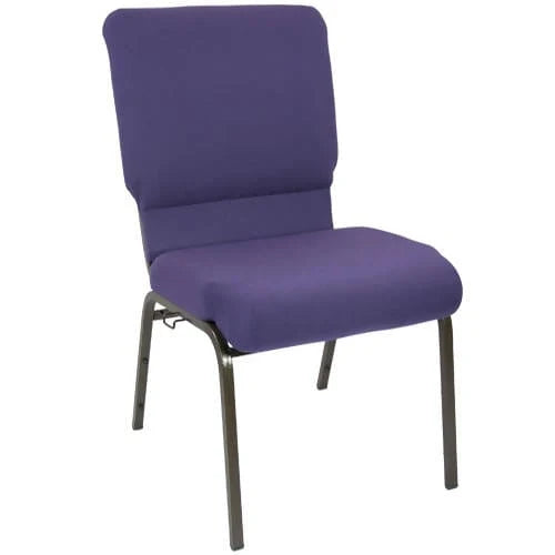 Advantage Navy Church Chairs 18.5 in. Wide [PCHT185-101] Pie's Variety Store