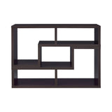 Convertible TV Console And Bookcase Cappuccino - 800329 Pie's Variety Store