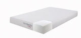 Keegan Full Memory Foam Mattress White - 350063F Pie's Variety Store