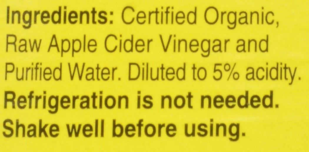Bragg Apple Cider Vinegar 32oz - 07430500132 Pie's Variety Store