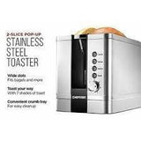  Extra Wide Slots for Toasting Bagels