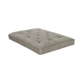 Button Tufted Luxury Futon Pad Grey - 2019GRY A-Z Store Nadia