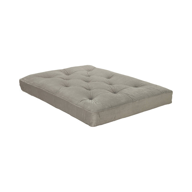 Button Tufted Luxury Futon Pad Grey - 2019GRY A-Z Store Nadia