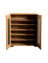 Metal Mesh Door Accent Cabinet Golden Oak - 951107 Pie's Variety Store
