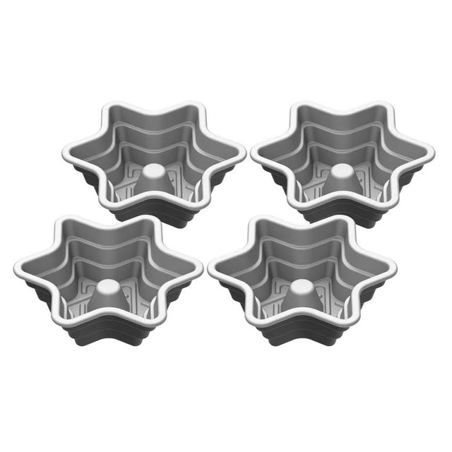 Cuisinart 4 piece Mini Star of David Set is perfect for baking individual desserts