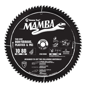 MAMBA SAW BLADE (AMANA TOOLS) #MA10080 MEGA