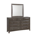 Phoenix Square Dresser Mirror Coco Grey - 205474 Pie's Variety Store