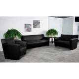 HERCULES Majesty Series Reception Set in Black LeatherSoft - 222-SET-BK-GG Pie's Variety Store