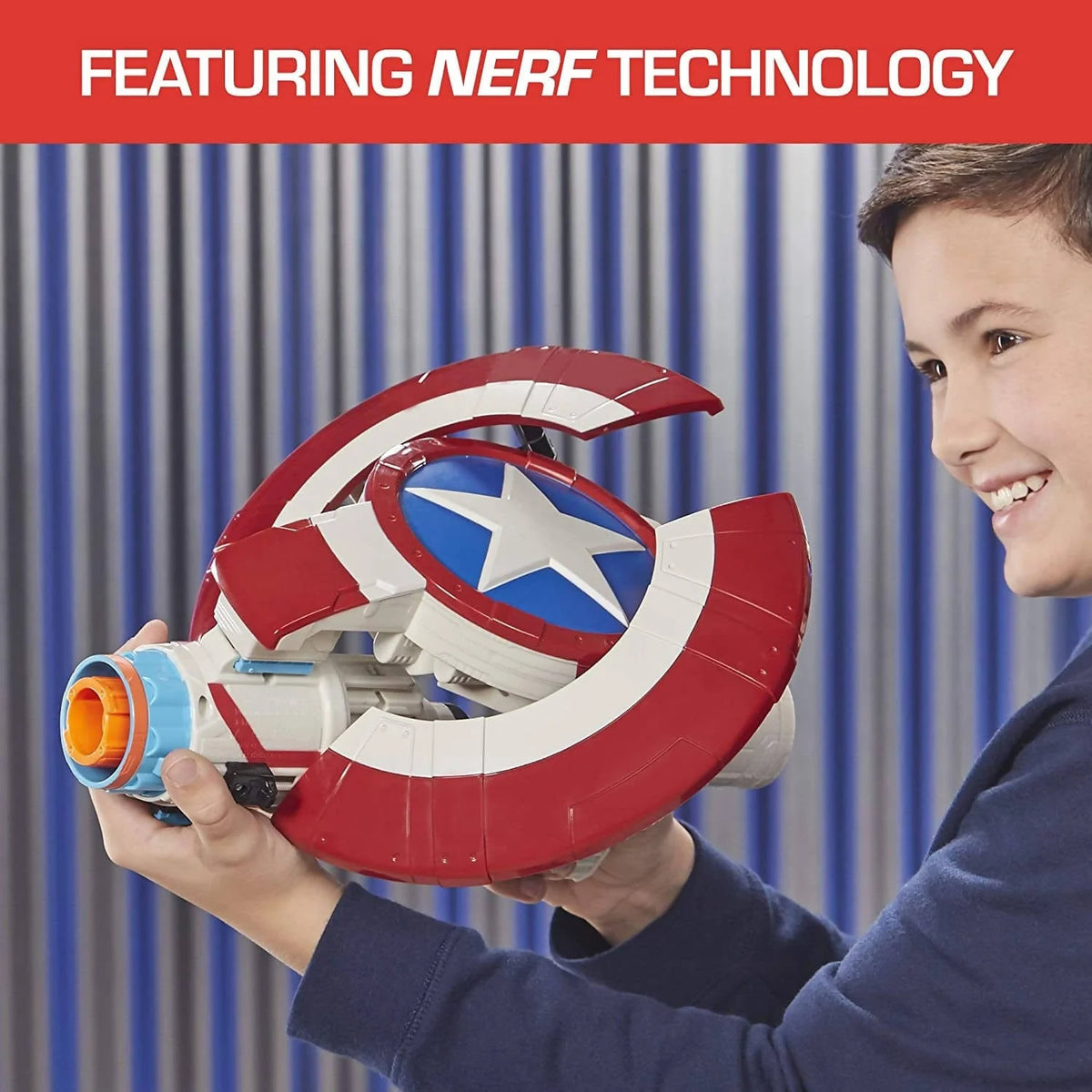Marvel Avengers Captain America Nerf Assembler Gear - 630509750023 Pie's Variety Store