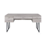 Analiese 4-Drawer Writing Desk Antique Nutmeg - 800999 Pie's Variety Store