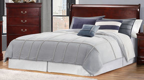 Louis Philippe Eastern King Sleigh Headboard Cherry - 222411KEH Pie's Variety Store