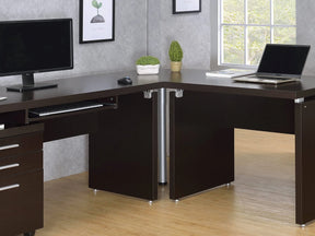 Skylar Square Corner Table Cappuccino - 800893 Pie's Variety Store