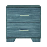 Julian 2-Drawer Nightstand Dark Grey Oak - 223152 Pie's Variety Store