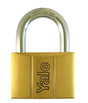 Yale Solid Brass Padlock 70mm - 4892405140094 Pie's Variety Store