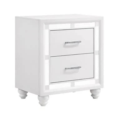Whitaker 2-Drawer Nightstand White - 223332 Pie's Variety Store