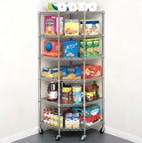 Trinity Corner Rack 4 Tier 800lb capacity-480400 Hannah Frederick